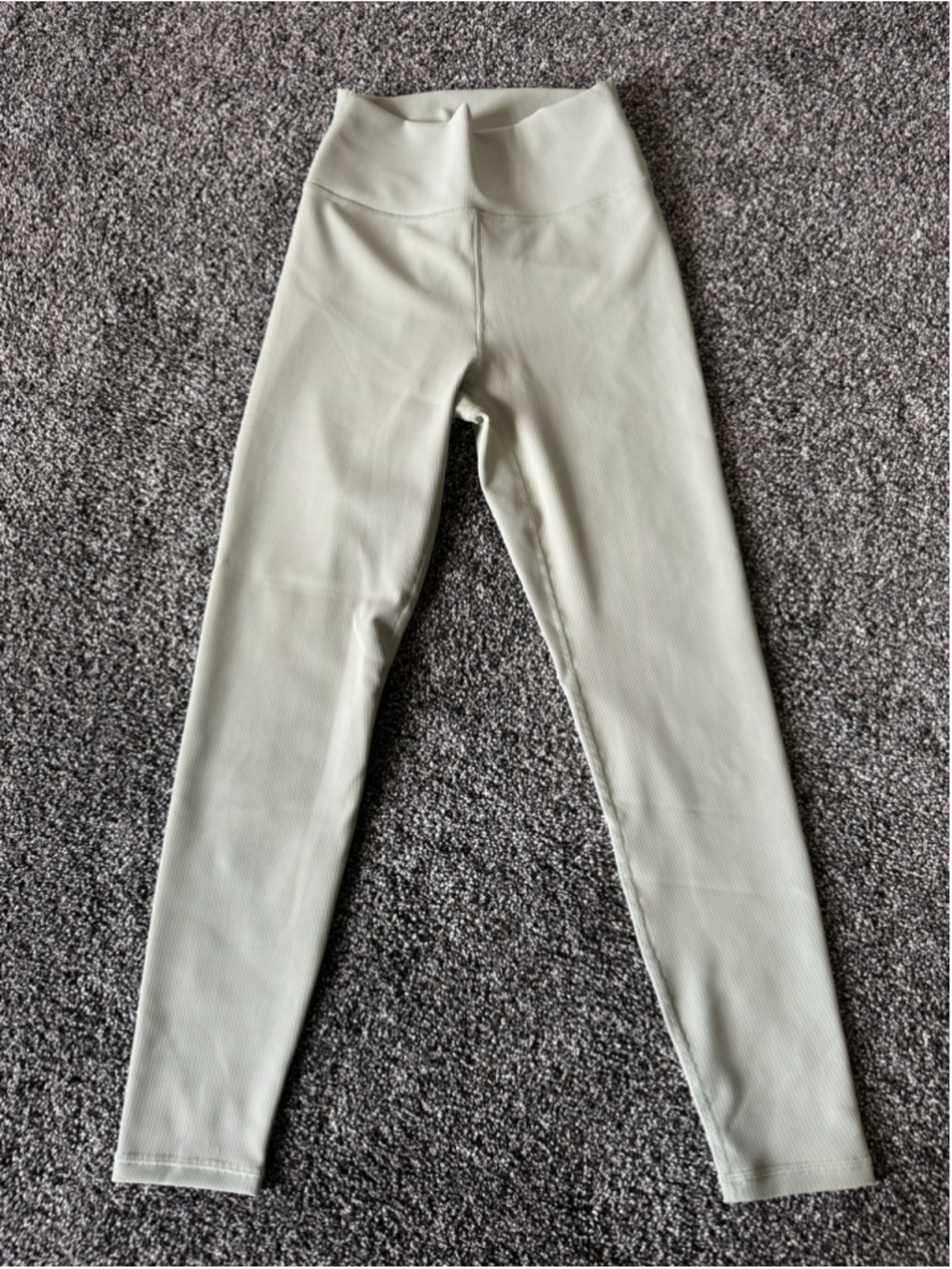 Women's Wilo The Label Ribbed Leggings Size S Rosemary Green